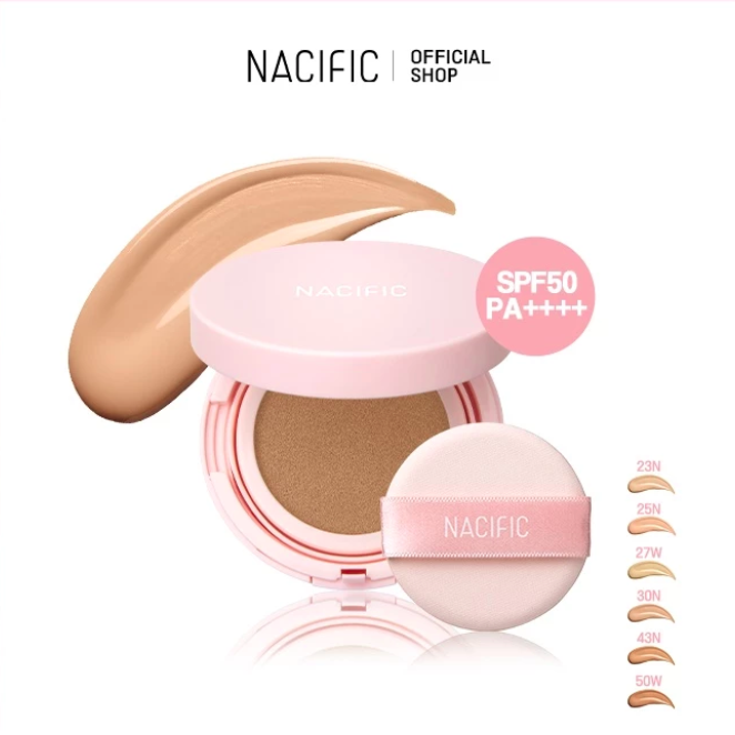 Abill Korea NACIFIC Secret Mood Velvet Cushion 27W Light Beige