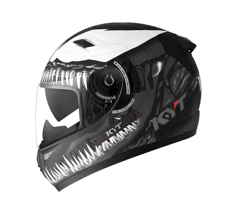 KYT K2 Rider Venom Black Matt/Gunmetal 1