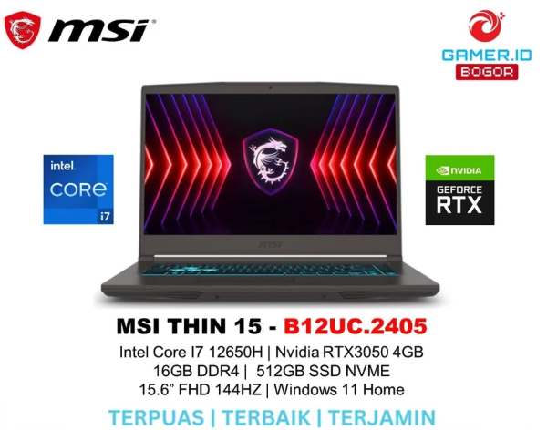 MSI MSI Thin 15 B12UC.2405