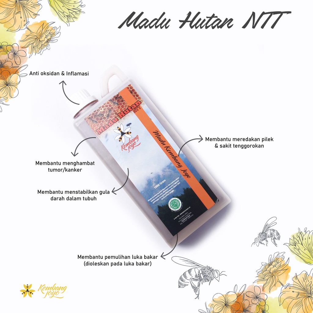 Kembang Joyo Sriwijaya Kembang Joyo Madu Hutan NTT