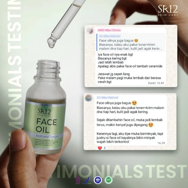 Face Oil Natural Serum 4
