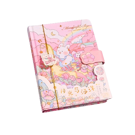 Joytop Notebook Rabbit Cute A5 Jurnal Diary