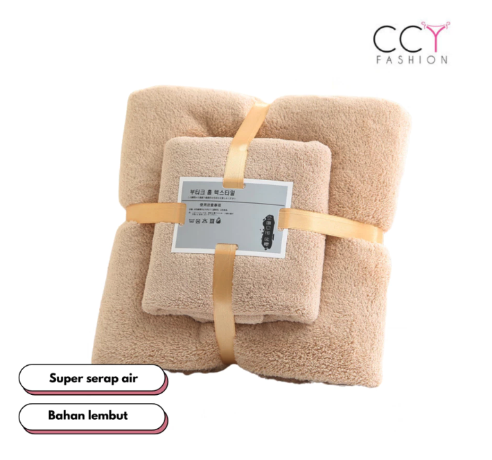 CCY FASHION CCY FASHION Handuk Set 2pcs