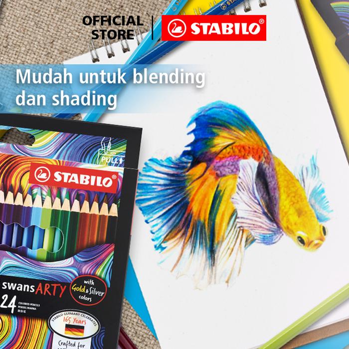STABILO swans ARTY Colored Pencils 5