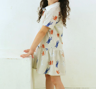 Ardenleon Basic Polo Dress Print 4