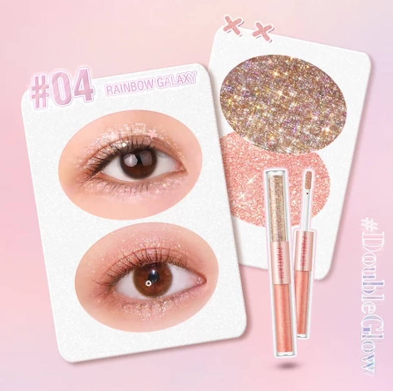 DoubleGlow 2 in 1 Liquid Eyeshadow 04 Rainbow Galaxy 2