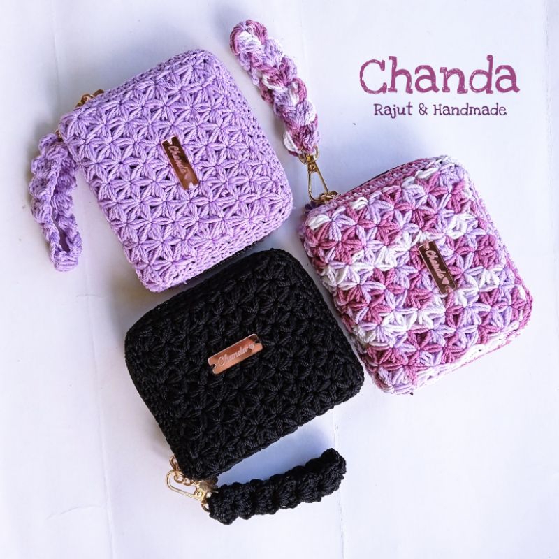 Chanda Crochet Chanda Crochet Dompet Rajut Handmade