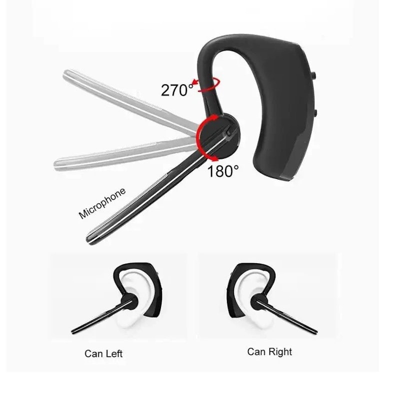 V8 Wireless Earphone Business Handsfree 5