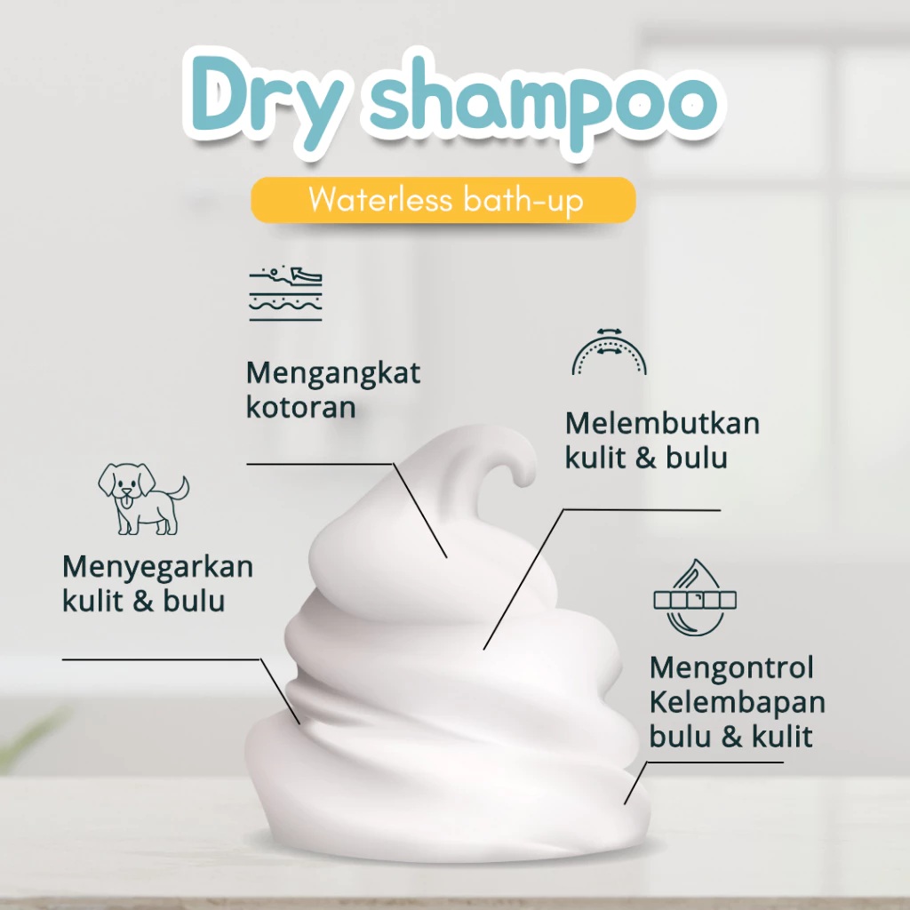 Pawsitive Vibes Pet Dry Shampoo