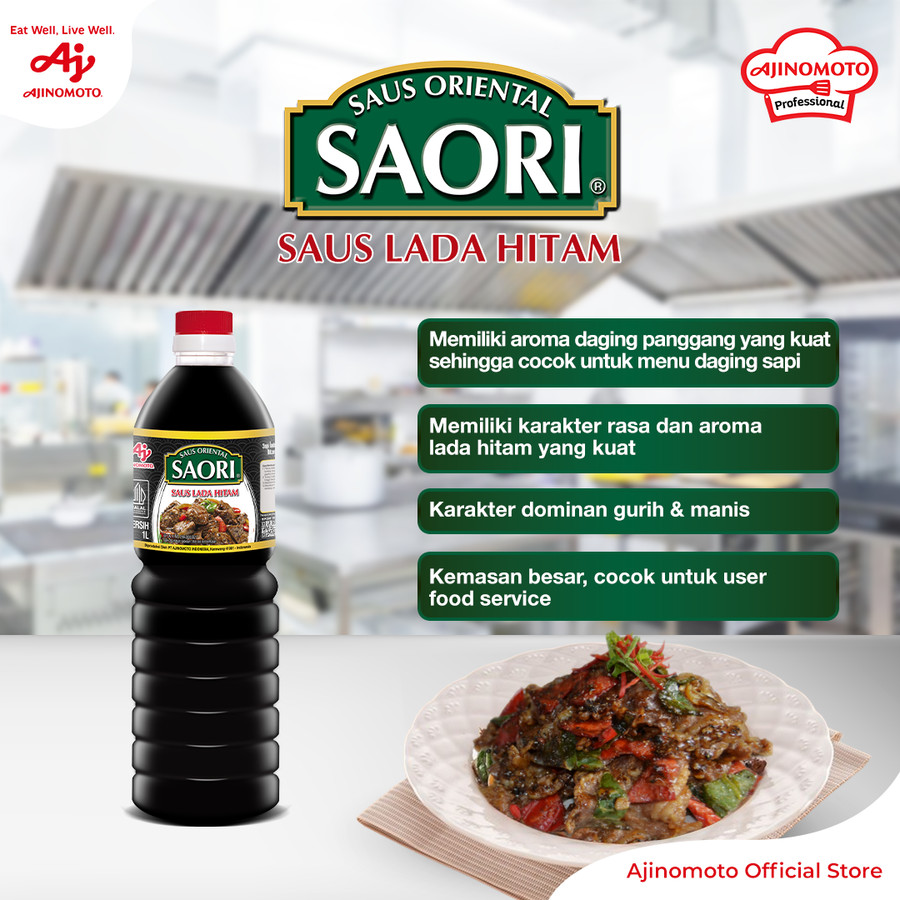 Ajinomoto SAORI Saus Lada Hitam