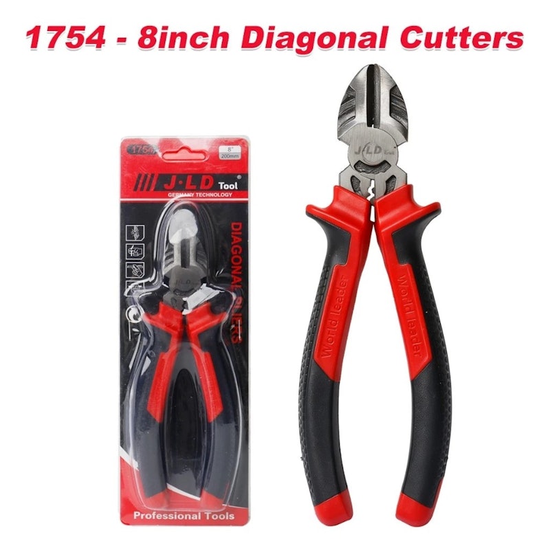 JLD Tools Diagonal Pliers 8 inch 2