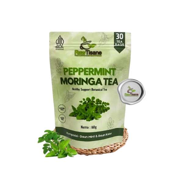 Raw Tisane Peppermint Moringa Tea