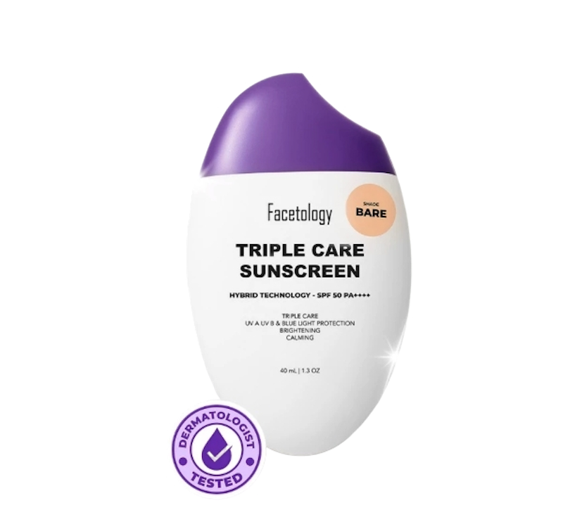 Triple Care Sunscreen Tinted SPF 50 PA++++ 1