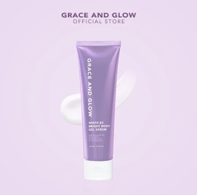 Grace And Glow White-B3 Bright Body Gel Serum For Brightening and Flawless Skin