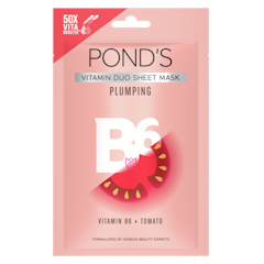 Vitamin Duo Sheet Mask Tomato + Vitamin B6