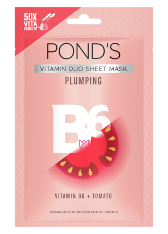Vitamin Duo Sheet Mask Tomato + Vitamin B6 1