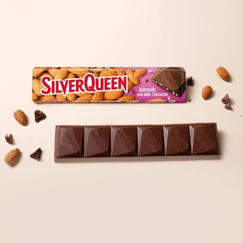 SilverQueen Almonds with Milk Chocolate