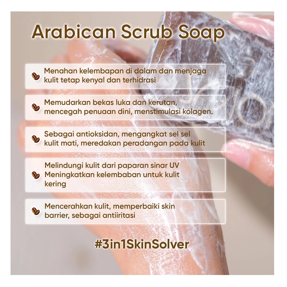 Maulana Haq D'Savior Arabican Scrub Soap