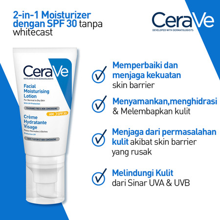 L’Oréal CeraVe Facial Moisturising Lotion with UV Protection