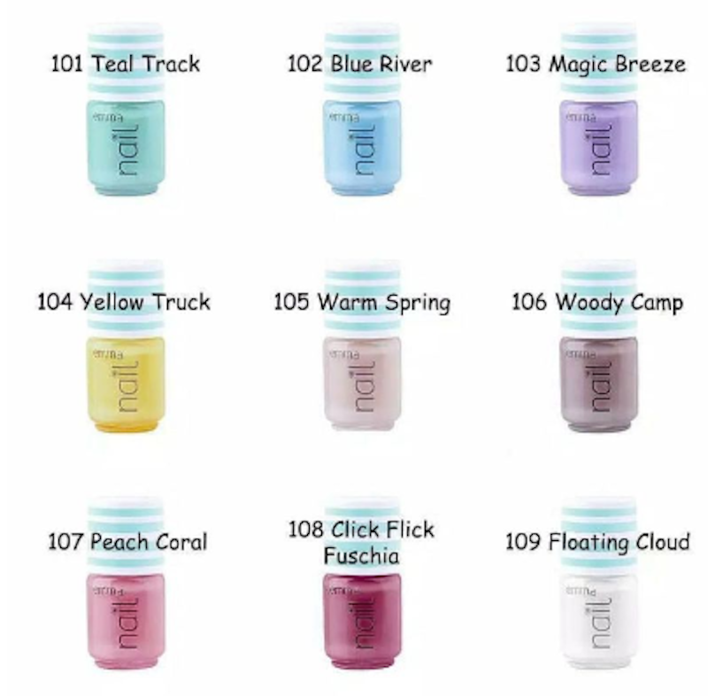 Emina Cosmetics Waterbased Nail Polish 1