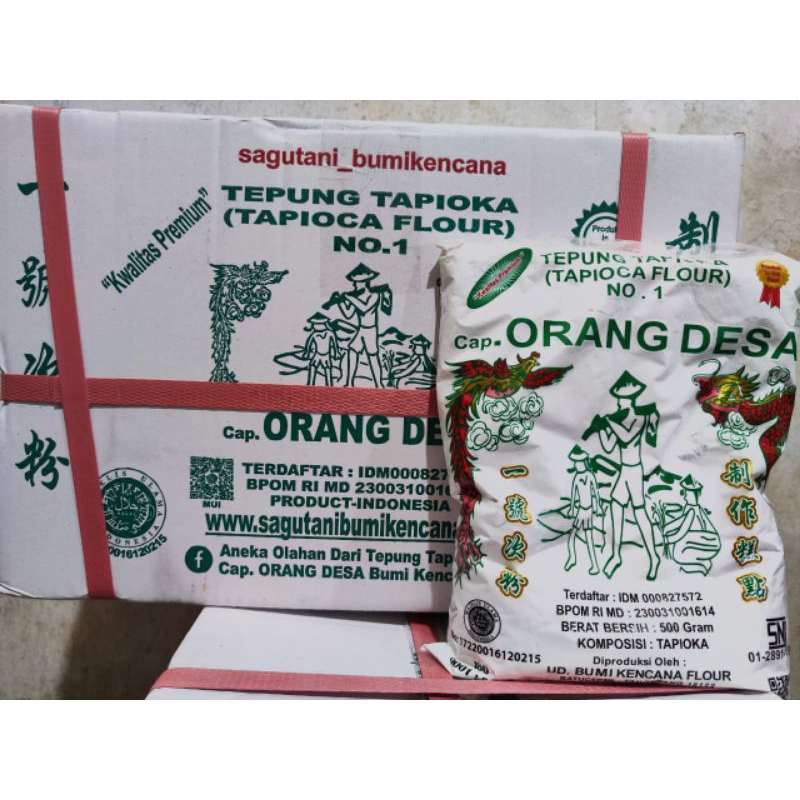 Tepung Tapioka Cap Orang Desa