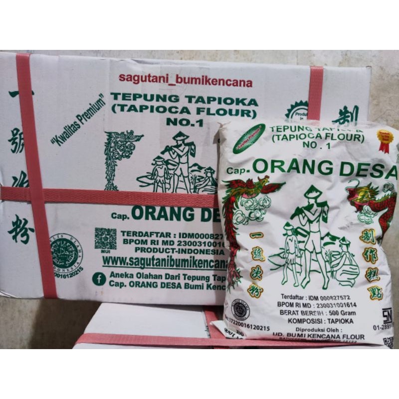 Tepung Tapioka Cap Orang Desa 4