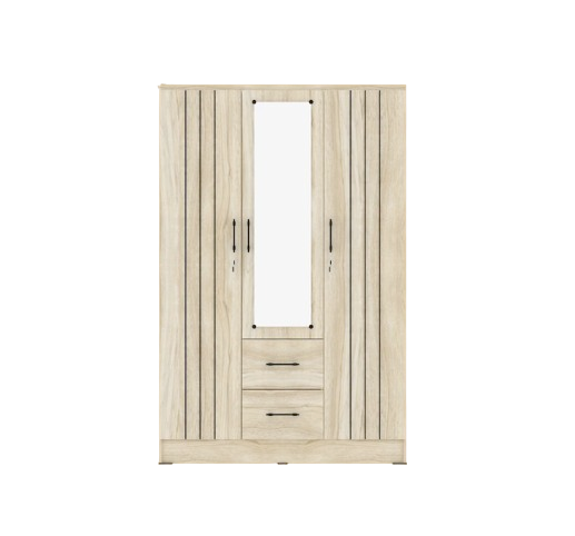 Melody Furniture Bianca Lemari Pakaian Minimalis ｜ 330 LL