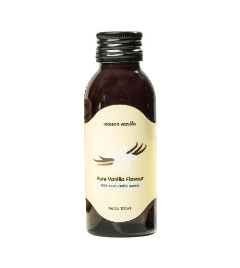 Maison Vanilla Pure Vanilla Flavour with Real Vanilla Bean 100 ml 