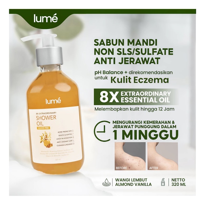 LUME 8x Extraordinary Shower Oil 2