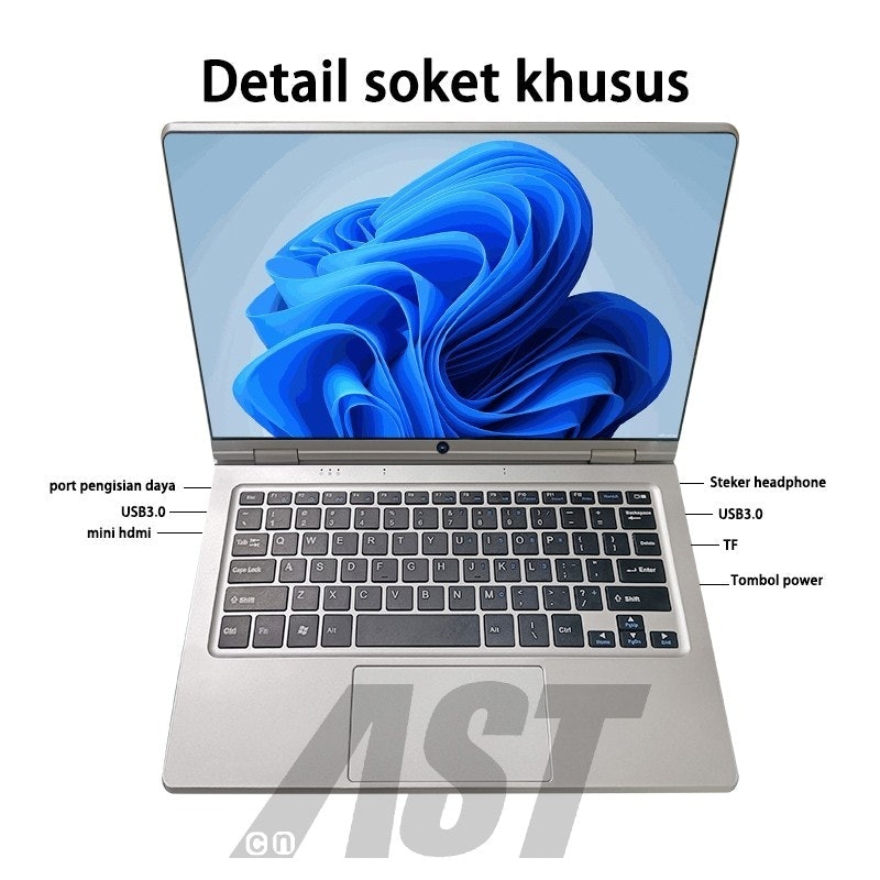 CNAST Laptop Touchscreen 2in1 4