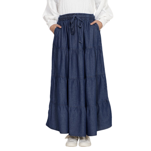Long skirt Denim Aurora