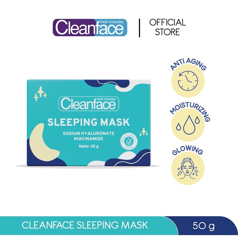 Clean Face Sleeping Mask