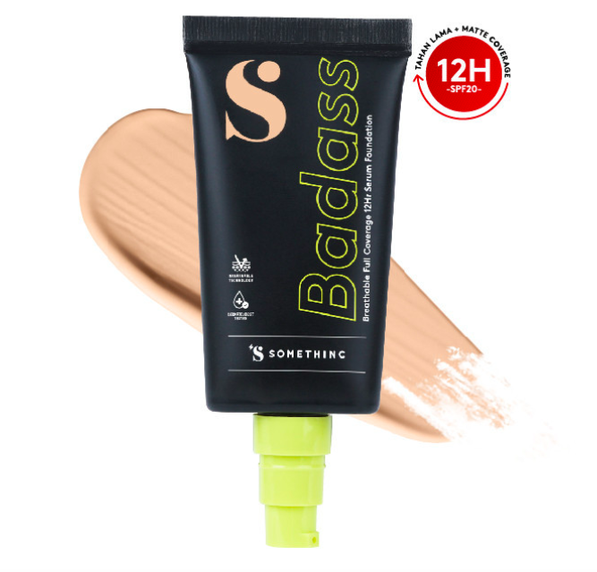SOMETHINC Badass Breathable Full Coverage 12HR Serum Foundation