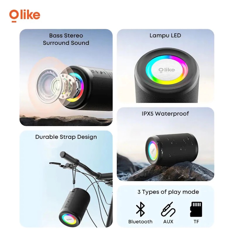 Olike Mini Bluetooth Speaker 4