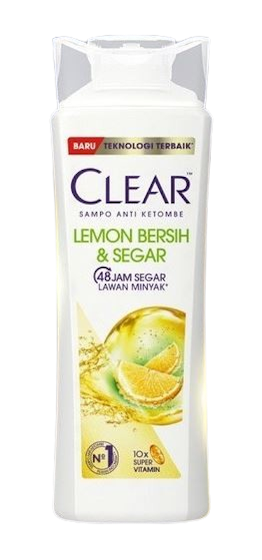 Sampo CLEAR Lemon Bersih & Segar 1
