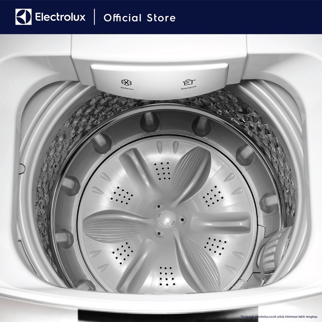 Electrolux Electrolux EliteCare 300 Mesin Cuci Top Loading 8.5 kg EWT8588H1WB