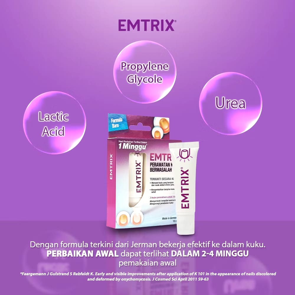 Menarini Indria Laboratories Emtrix Perawatan Kuku