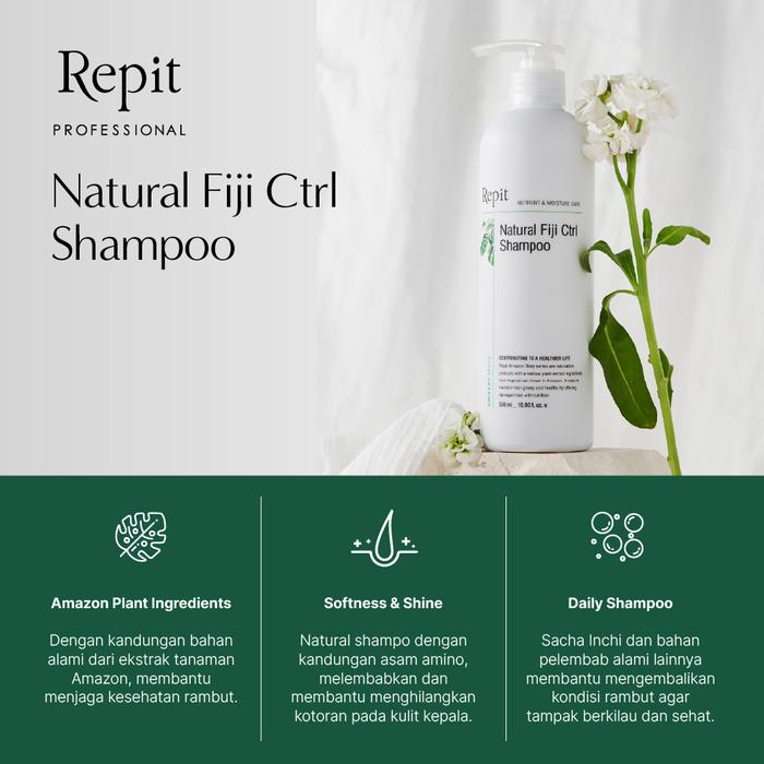 Create Ion Repit Amazon Story Natural Fiji Ctrl Shampoo Oily Extra Cleanse
