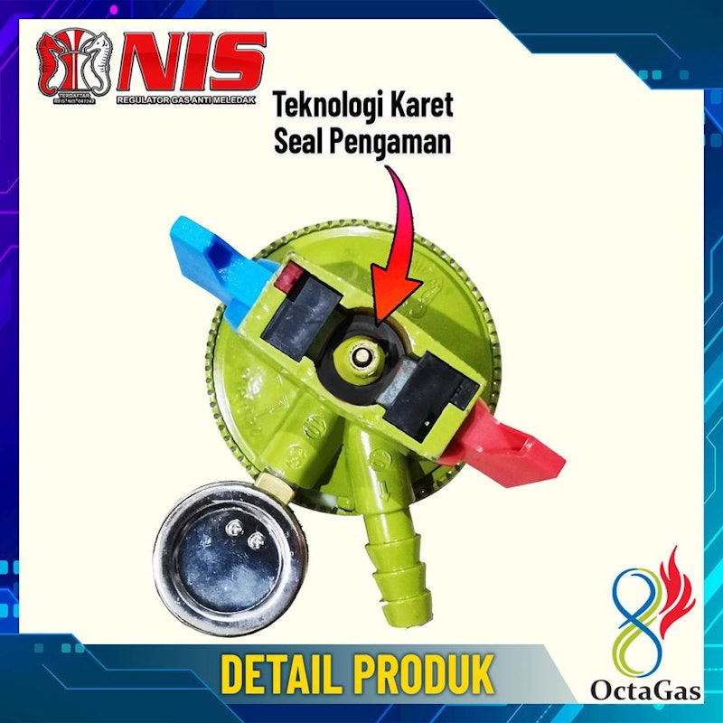 NIS Regulator Gas Tekanan Rendah 3
