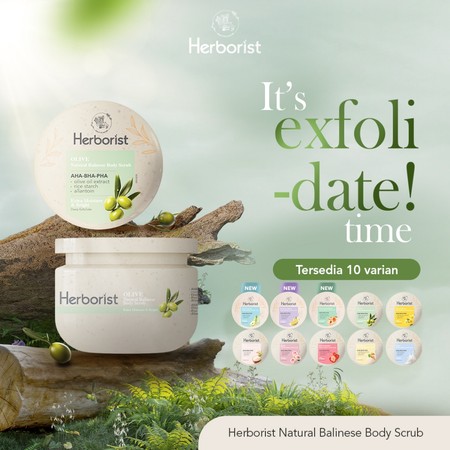 Victoria Care Indonesia Herborist Yambean Natural Balinese Body Scrub