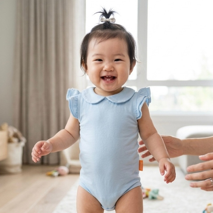 Kottonville Michi Ruffle Sleeves Bodysuits 4