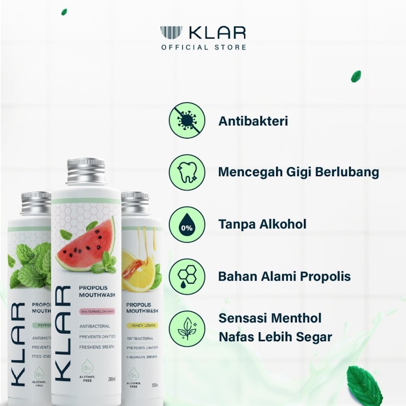 KLAR Propolis Mouthwash 3