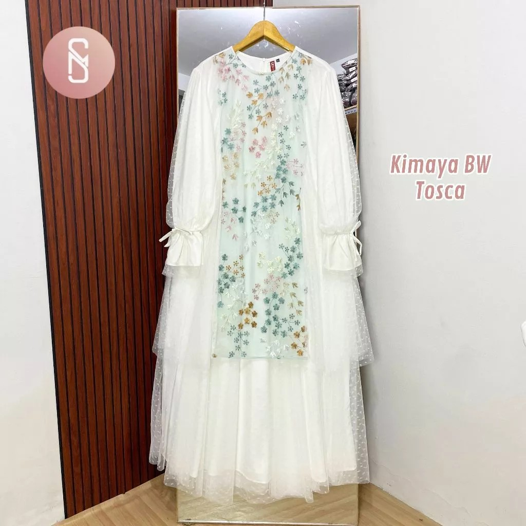  Myshawl Kimaya Gamis Brukat Jumbo 