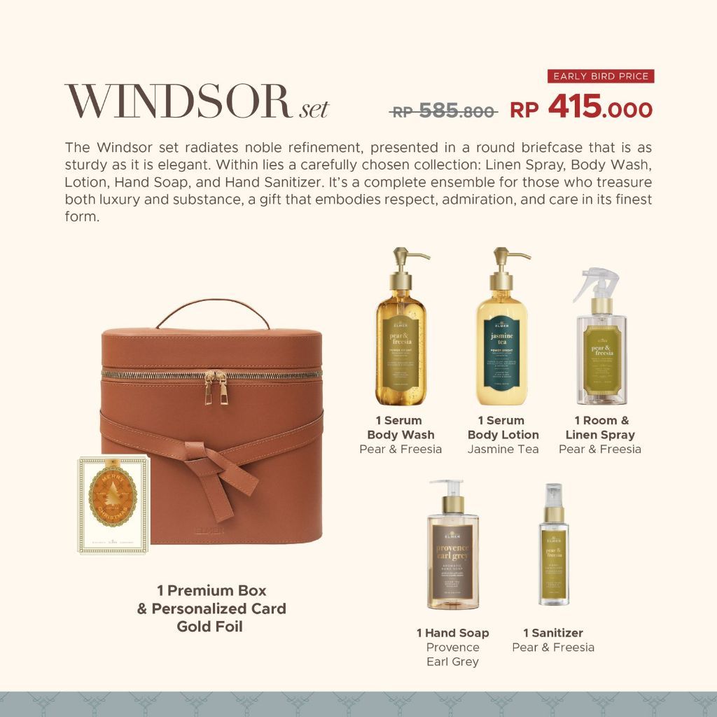  Elmer Windsor Premium Christmas Set