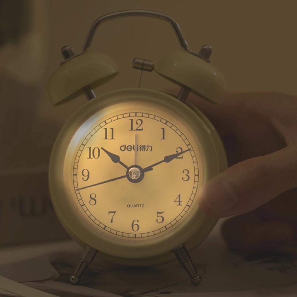 Deli Jam Weker Alarm Akurat 2