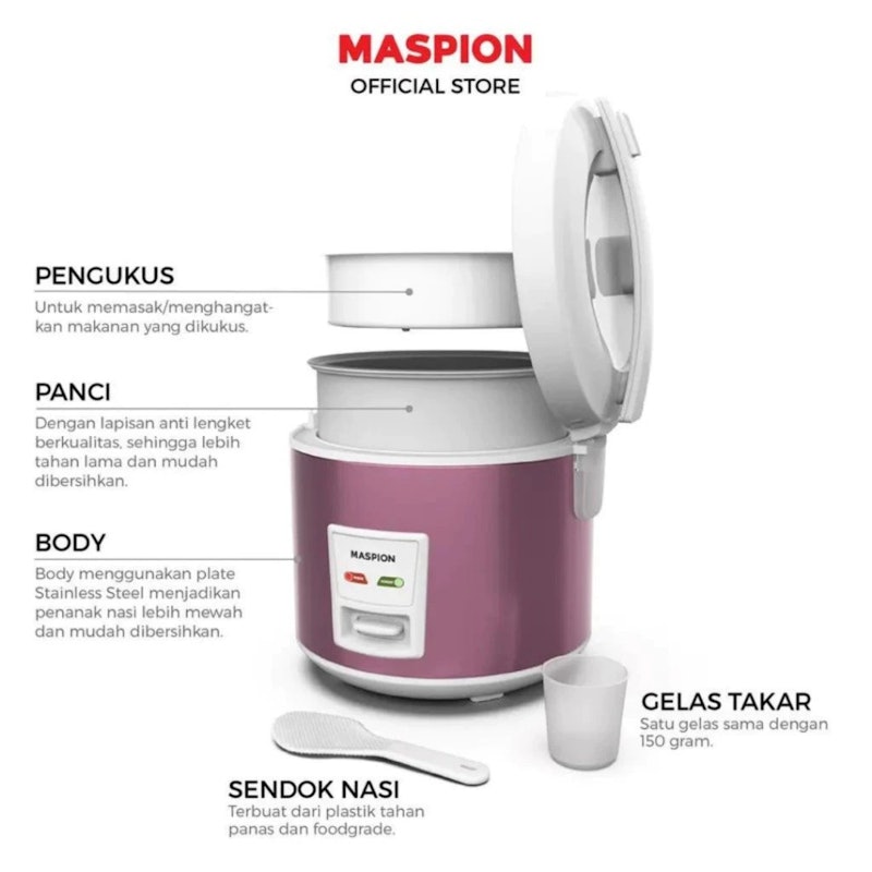Maspion Rice Cooker 4