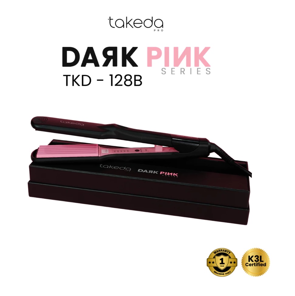  TakedaPro Dark Pink Crimper  TKD-128B