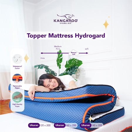 Kangaroo Topper Mattress Hydrogard 120 x 200 2