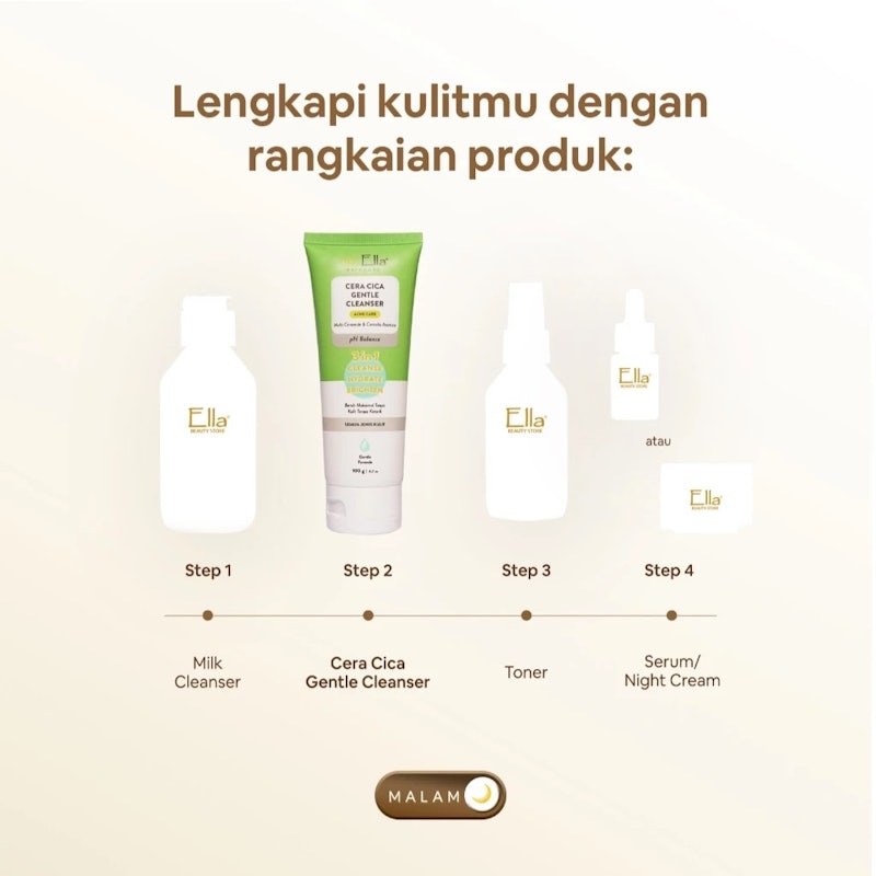 MyElla Cera Cica Gentle Cleanser 5