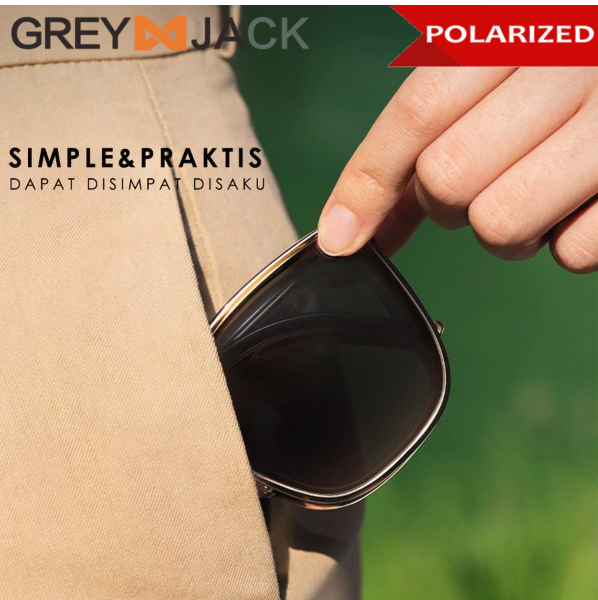 Grey Jack Eyewear Indonesia Grey Jack Sunglasses Foldable UV 822